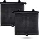 EcoNour Car Window Shades for Windows (2 Pack) | Shade Automotive Interior Sun Protection Large Offers Complete from UV Rays and Glare 18" x 20"