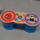 Baby Einstein Upbeat Tunes Magic Touch Wooden Drum Musical Toy Ages 6 Months + (Bongo Drums)