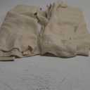LAMIT Beige Linen Curtains for Living Room 2 Panels Set, 84 Inch Faux Linen Textured Light Filtering Drapes Back Tab and Rod Pocket Boho Panels for Farmhouse/Bedroom/Porch, 52 x 84 Inch