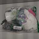 keaiyouhuo Old Lady Costume Kids, 100 Days of School Costume Old Lady Wig for Girls Granny Grandma Dress Up (4-5 Years, Purple)