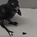 Crow Lamp - Raven Lamp Adjustable Brightness with BulbBird lampCrow Light Gothic Halloween Decor for Bedside Bedroom Living Room Decor