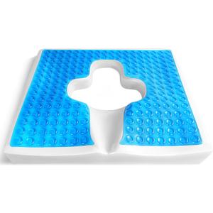 Bed Sore Cushion for Butt, Anti Bedsore Cushion, Breathe Freely Fiber Anti Decubitus for Tailbone Pain, Bedsore Pressure Relief Pillow for Bedridden, Post-Operative, Sedentary Office (Blue)