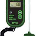 Luster Leaf Rapitest 4-Way Digital Soil Analyzer for pH, Moisture, Temperature, and Light  Designed and Engineered in the USA