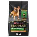 Purina Pro Plan Small Breed Dog Food Shredded Blend Chicken and Rice Formula With Live Probiotics - 17. 6 lb. Bag