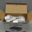 Air Purifier for Home  True HEPA Filter for Pets, Smoke & Allergies | 600 Sq Ft Coverage | Ultra-Quiet & Portable for Bedroom/Travel (1 Pack, Grey White)