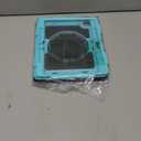 SEYMAC Case for iPad Pro 13 Inch M5 2025 / M4 2024, Heavy Duty Shockproof Protective Case with Screen Protector, 360 Rotating Stand, Hand/Shoulder Strap and Pen Holder, Light Blue (Black / Sky Blue)