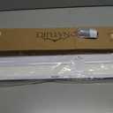 Tonature No Drill Cellular Shades for Indoor Windows, Thermal Insulating & Noise Reducing Honeycomb Blinds, Cordless Free Stop Blinds Light Filtering, White, 31 1/2" W x 64" H