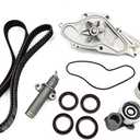 Tyrigion Timing Belt Kit & Water Pump w/Seal For 1997-1999 Acura Cl Vtec 3.0l 2997cc For 2001-2003 Acura Cl Vtec 3.2l 3210cc For 2001-2003 Acura Cl Type-S Vtec 3.2l 3210cc WP135-2380