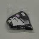 SUNFURA Dog Cone - Soft Cone for Dogs to Stop Licking, Pet E-Collar Alternative After Surgery, Adjustable Pet Recovery Collar for Wound Healing, Black Medium