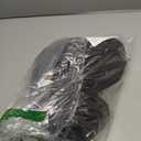 IFOYO Inflatable Car Seat Foot Rest for Kids, Portable Toddler Car Foot Rest with 2 Adjustable Straps, Carseat Accessories Suit for Kids Booster Cars Seat, Machine Washable Cover, Black