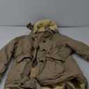 wantdo Women's Winter Thicken Jacket Cotton Coat with Removable Hood (Light Khaki), XL