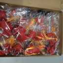 Qunclay 12 Pack Graduation Candy Tubes Class of 2026 Red Graduation Cash Gift Plastic Grad Cap Jars Candy Container with Tassels and Diploma for Grad Table Decor Party Favors