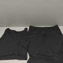 Black Women Two Piece Laerge