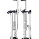 FAHKNS Drywall Stilts, 24"-40" Stilts for Adults Adjustable Aluminum Stilt for Sheetrock Drop Ceiling Painting Painter or Cleaning