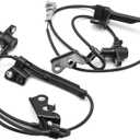 2pcs Front Left & Right ABS Wheel Speed Sensors Fit for Toyota Corolla 2003-2006, for Matrix 2003-2008, for Pontiac Vibe, Replace# 89543-02050 89542-02050