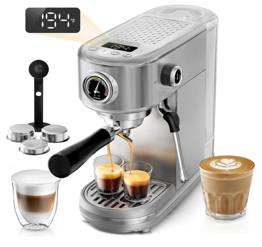 HiBREW PROFESSIONAL SEMI-AUTOMATIC ESPRESSO MACHINE