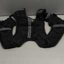 ZELUS Weighted Vest, 6lb/8lb/12lb/16lb/20lb/25lb/30lb Weight Vest with Reflective Stripe for Workout, Strength Training, Running, Fitness, Muscle Building, Weight Loss, Weightlifting (Black)