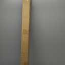 UNISHADES no Drill Cordless Roman Shades for Windows, 44" W 64" H - Light Filtering - Linen - White