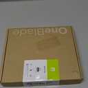 Norelco Philips OneBlade 360 Hybrid Face, Electric Beard Trimmer and Shaver, with 360 Blade Technology, 1x 360 Blade for Face, 5in1 Adjustable Comb, Model QP2724/90 (Black & Lime Green)