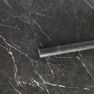 SAYOYO Marble Contact Paper Self-Adhesive Removable Wallpaper for Countertops, Cabinets, and Bathroom Waterproof Vinyl Film 17.7"x78.7", Dark Gray