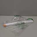 rabbitgoo Window Privacy Film Frosted Glass Film Removable Vinyl Door Coverings UV Blocking Decorative Static Cling Non-Adhesive Window Clings Sticker for Home Decor, 17.5 x 78.7 Inches (Pure Wave)