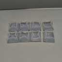 Square Chair Leg Protectors for Hardwood Floors, 8 Pcs Silicone Felt Furniture Leg Cover,Fit: 2.25" -2.75" Clear.