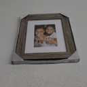 Malden International Designs Ashton Multi-toned Gloss Bevel Matted 5x7/8x10 Wall Photo Frame