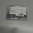 cSeao SAE Hex Nuts Assortment Kit, #2-56#4-40#6-32#8-32#10-32#10-24 1/4"-20 3/8"-16, 304 Stainless Steel Plain Finish A2-70 18-8