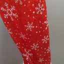 2pcs 5.2 Ft Christmas Led Candle Decoration With Flickering Flame, Red