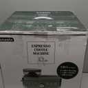 Amaste Espresso Machine with Grinder, 15 Bar Espresso Machine with Steam Wand for Latte and Cappuccino, 68Oz Water Tank, Pre-Infuse Brewing, Espresso Coffee Maker for Home Use, Barista Kit, Green