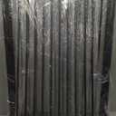 41" Extra Tall Dog Gate for Doorways Stairs, 54.8-60.2 in in Wide Baby Gates Walk Thru, No Drill Long Pet Gate for Doggie Puppy, Auto Close Large Child Safety Gate with Door Indoor, Black