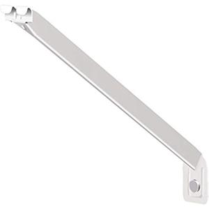 ClosetMaid Wire Shelving Support Brackets for 16 in. Deep Shelves, with Anchors & Pins for Installation, White, 12 Count (Pack of 1)
