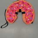 Supet Inflatable Dog Cone Collar Alternative After Surgery, Doggie Neck Donut Collar Recovery ECollar for Post Surgery, Soft Dog Cone for Small Cats (S(Neck 7"-9.5"))