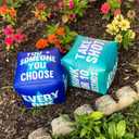 Giant Dice Drinking Game for Adults - Blow Up Dice PVC Inflatable and Reusable 2 Dice - 10" - Jumbo Dice for Indoor Outdoor Fun Games, Pool Parties, Lawn Floor Games