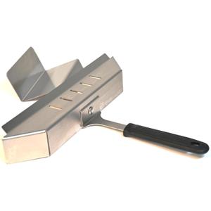 Heat Trapper Door -Fitment to only Dome* Oven by GZ* and Door Holder, 14-Gauge Stainless Steel, with Silicone Grip Handle and Safe Door Holder - Made in Canada by NU2U