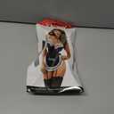 Dreamgirl Women's Sexy Fashion Lingerie, French Maid-Themed Teddy and Apron