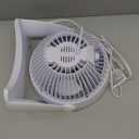 Honeywell TurboForce Air Circulator, Small Tabletop Fan, Quiet Personal Fan for Home or Office, 3 Speeds, 90 Degree Pivoting Head, White, HT-904