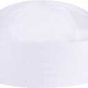 SATINIOR White Sailor Hat for Women Men Navy Captain Yacht Hat Halloween Costume Sailor Cap for Youth Adult Dressing Up Party (23 Inch In Circumference)