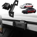 BestEvMod Dashboard Car 1/4 Screw Mount Phone Holder Tablet Mag Safe Compatible with Refreshed Tesla Model Y Juniper Model 3 Highland fits for All Phones & Android 360° Adjustable (Tablet Holder)