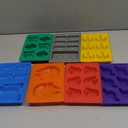 Epic 7-piece Sci-fi Silicone Molds Set - Silicone Ice Cube Tray for Space Themed Drinks | Non-Stick, Reusable & Flexible for Jello, Candy, Chocolate & Wax | Suitable for Freezer, Oven & Microwave