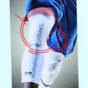 Padded Protective Compression Leg Sleeves Pair, Size S/M