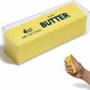 2 x Slow Rising Squishy Butter Squeeze Toy,Stress Relief for Adults ,Fidget Toys for Anxiety Relief Party Favors (Yellow)
