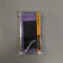 NAGARAKU Eyelash Extensions Individual Lashes 0.07mm C curl 10mm Classic Matte Black Soft Natural Professional 16 rows Beauty Salon Supplies - Purple Card