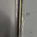 Ivilon Tension Curtain Rod - Spring Tension Rod for Windows or Shower, 24 to 36 Inch. Warm Gold