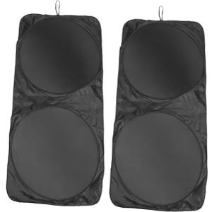 Unomor 2 Pcs Auto Heat Shield Reflector Cover Car Windshield Sunshade Privacy Visor