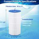 Pool Filter Cartridge Compatible with Hayward Star-Clear CX900RE