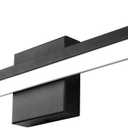 Ralbay 24 inch Modern LED Black Vanity Light 20W Frosted Aluminum for Bathroom Vanity Lighting Fixtures Natural White 4500K