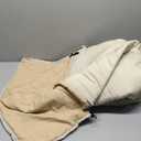 Naturehike Camping Sleeping Bag for Adults, 36/54, Spliceable Double Sleeping Bag 3 Seasons, Lightweight Waterproof Sleep Bags for Cold&Warm Weather (Off white-ISO limit 46)