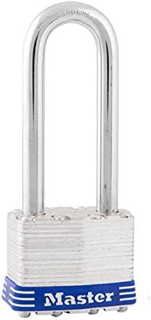 Master Lock 1DLJ Laminated No. 1 Long Shackle Padlock