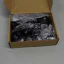 12 Pack Black Candlestick Holders, Vintage Taper Candle Holders Set in 3 Sizes for Dining Table, Fireplace, Party Decor